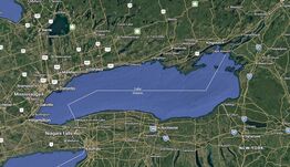 A Google Maps már Amerika-tóként jelöli az Ontario-tavat az Egyesült Államokban