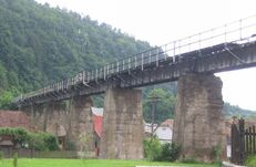 Sétánnyá alakulhat Szováta több mint százéves viaduktja