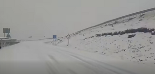 Behavazódott a Transzalpina – Ideiglenesen lezártak egy útszakaszt (VIDEÓ)