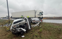 Frontális ütközés: a 28 éves sofőr elhunyt