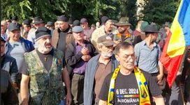 Agitátorok, AUR-osok is Georgescu-rajongók jelentek meg a juhásztüntetésen