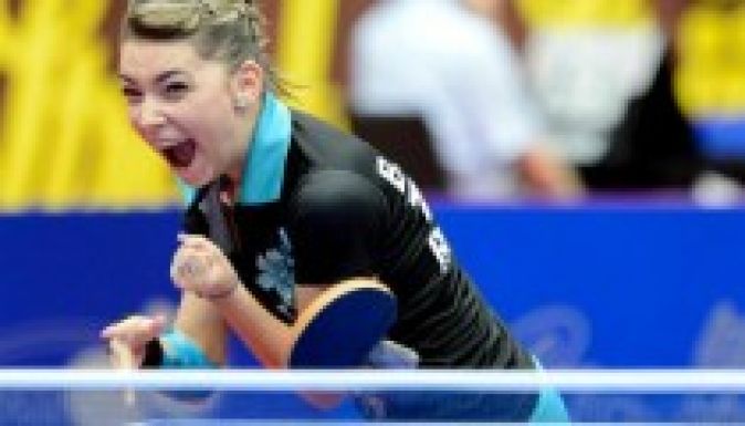 Szőcs Bernadett „aranyba borult”