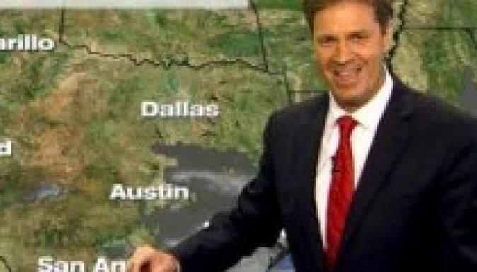 Percekig csuklott a meteorológus élő adásban (VIDEÓ)