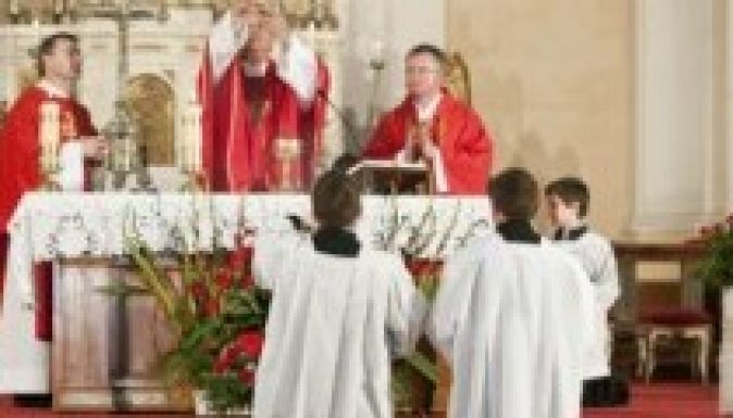 Először közvetített magyar misét a szlovák köztévé