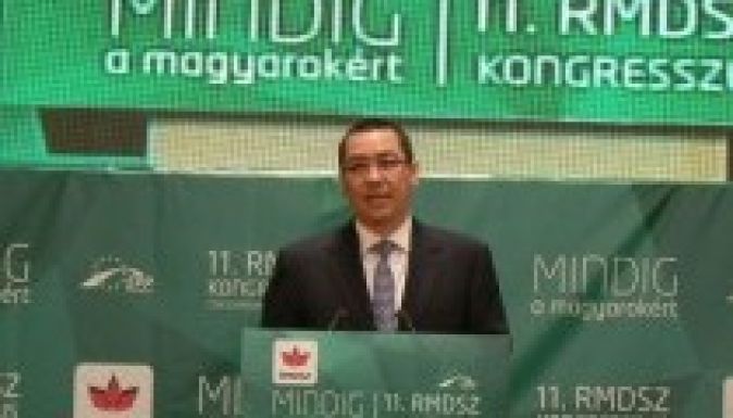 RMDSZ-kongresszus: Ponta kompromisszumokat ígért