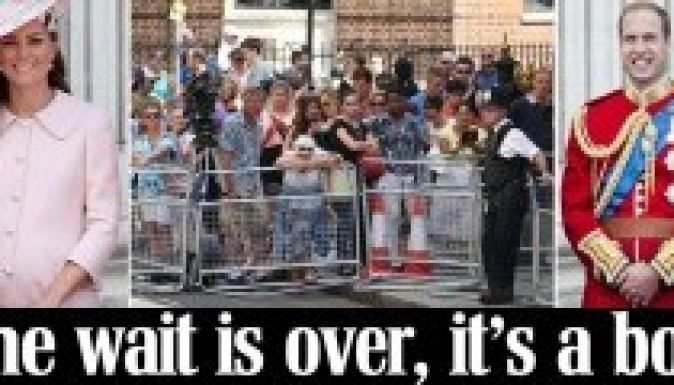 Fiú trónörököst szült Katalin hercegnő