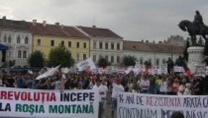 Verespatak mellett állt ki Európa (GALÉRIA)