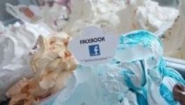 Már elkészült a Facebook ízű fagyi