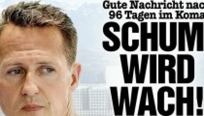 Schumacher az ébredés jeleit mutatja