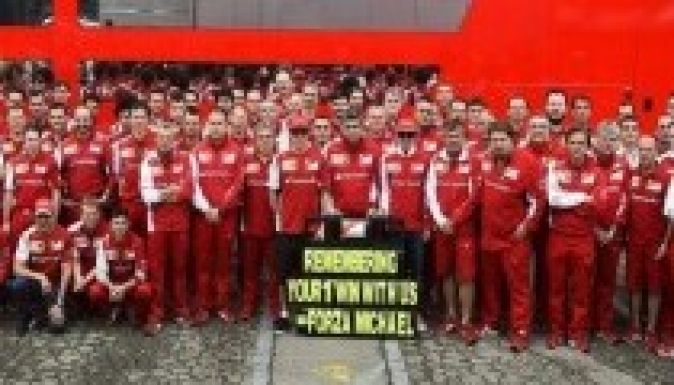 Így emlékezett Michael Schumacherre a Ferrari-csapat