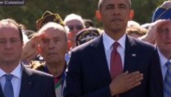 Obama és Hollande együtt emlékezett meg az elesett katonákról