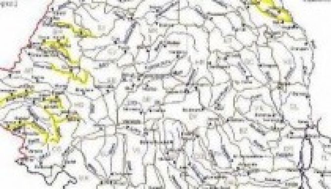 Árvízriadó kilenc romániai megyében