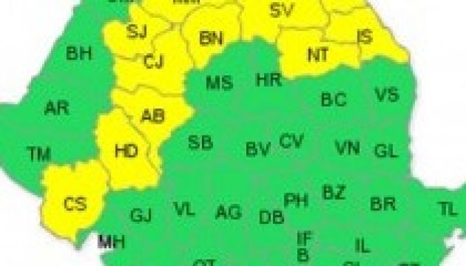 Másodfokú esőriasztást bocsátottak ki a meteorológusok