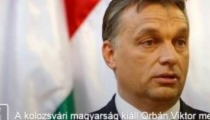 Orbán ellen és mellett is tüntetnek Kolozsváron