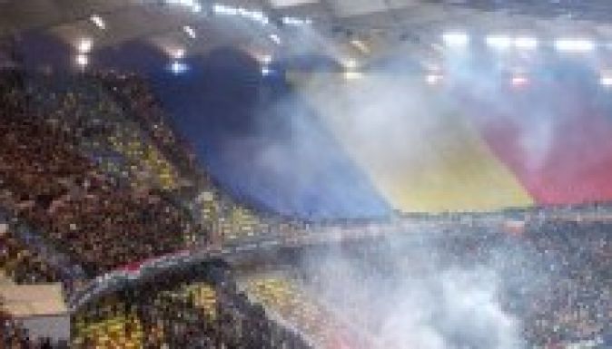 Lesznek északír szurkolók Bukarestben