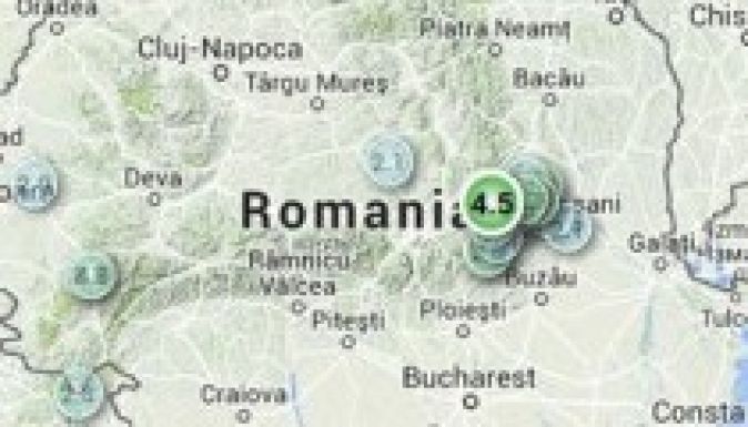 Nagyobbacska földrengés rázta meg Vrancea térségét