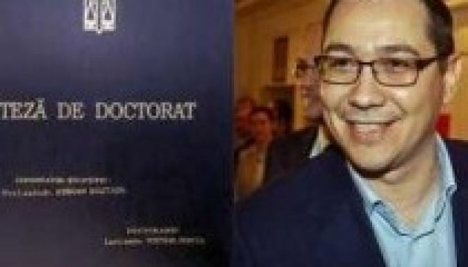Módosították az oktatási törvényt, hogy Ponta lemondhasson doktori címéről
