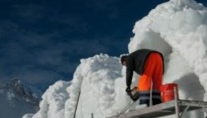 Jövő csütörtökön szentelik fel a Bâlea-tó melletti jégkápolnát