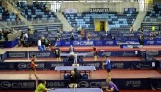 A Tüskecsarnokban megkezdődött az asztalitenisz World Tour-verseny