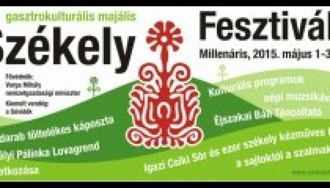 Az erdélyi sóvidék a Székely Fesztivál kiemelt vendége Budapesten