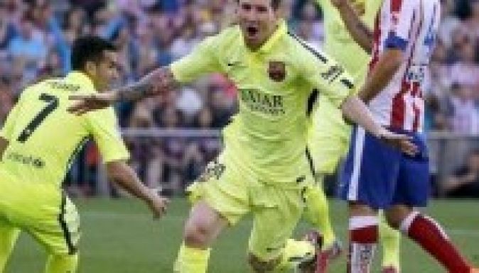 Messi góljával huszonharmadszor bajnok a Barca