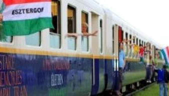 Marosvásárhelyen is áthalad a zarándokvonat