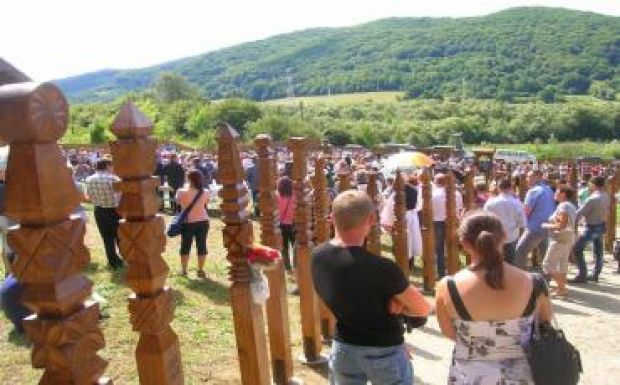 Kopjafafalut avattak Bözödújfaluban