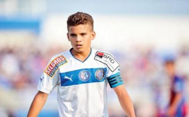 Hagi fia lett a román foci legfiatalabb csapatkapitánya