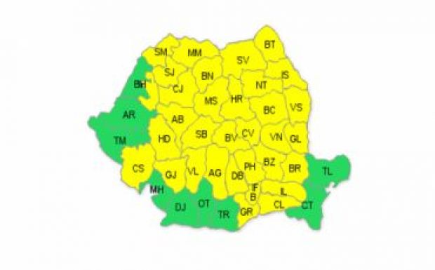 Viharokra figyelmeztetnek a meteorológusok