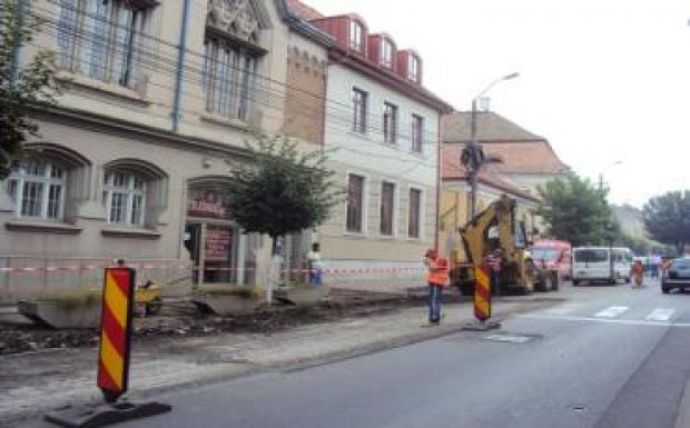 Útjavítások miatt feje tetejére áll a forgalom Marosvásárhelyen