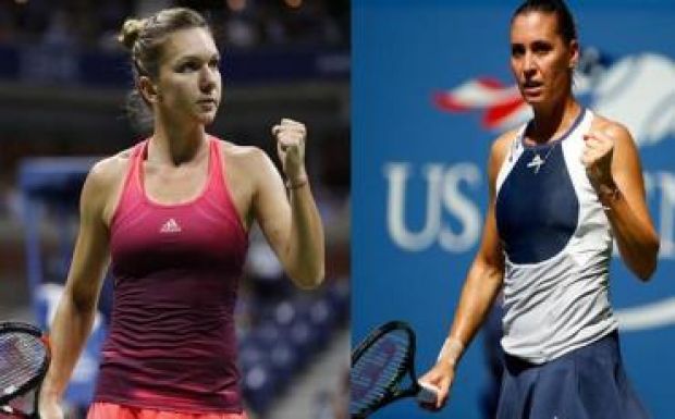 US Open: elmosta az eső a női elődöntőket, Halep délután 6-tól játszik