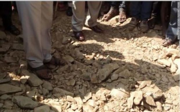 Morbid vége lett egy  indiai útjavításnak