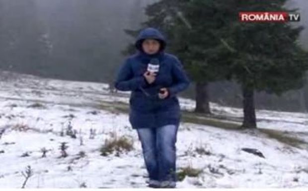 A hegyekbe már megérkezett a tél