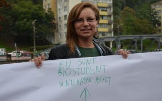 Élőlánccal védték a Szamos-partot Kolozsváron