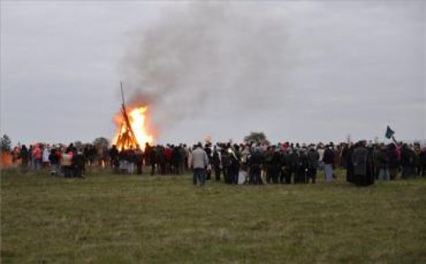 Pár tízezren vettek részt Székelyföld határainak kivilágításán