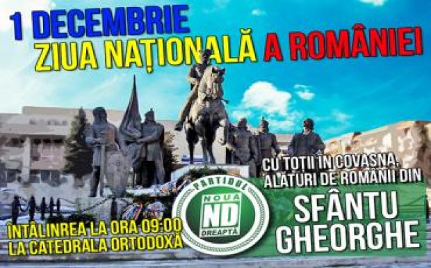 Sepsiszentgyörgyi felvonulásra hívja híveit az Új Jobboldal