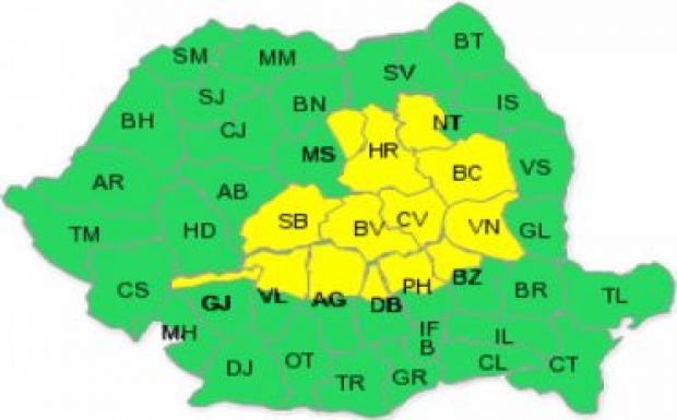 Folytatódik a télies idő az ország központi régióiban