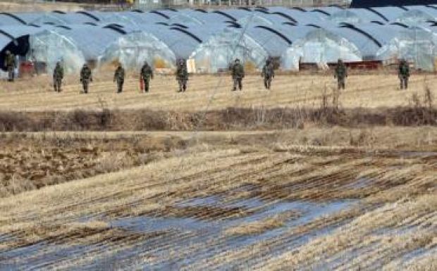 Léggömbökkel reptette délre propagandáját Észak-Korea