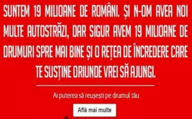 Az autópályák hiányával poénkodik a Vodafone új reklámja