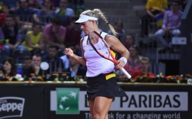 Fed Kupa: Kerber csúnyán megverte Halepet Kolozsváron