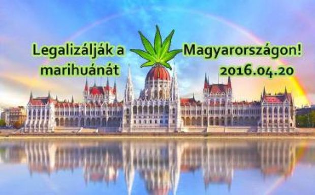 Budapesten tüntetnek a marihuána legalizálásáért