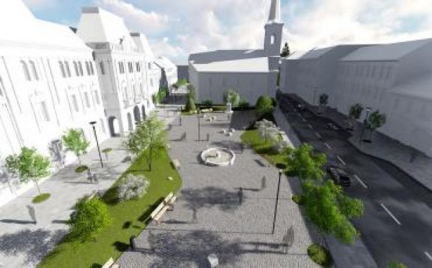 Így nézne ki Székelyudvarhely új központja Arros Orsolya elképzelése szerint