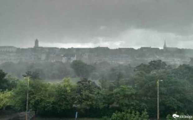 Így csapott le az ítéletidő Budapestre