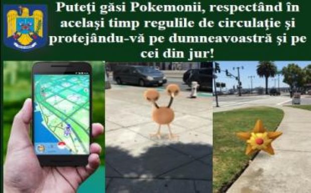 Óvatosságra intette hétfőn a rendőrség a romániai pokémonozókat
