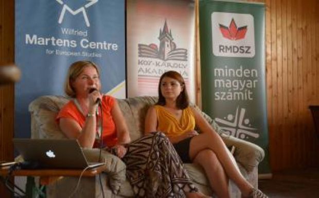 Hegedüs Csilla az EU Táborban: a józan ész megkívánja, hogy műemlékeinket felújítsuk