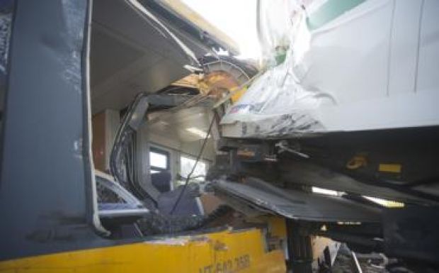 Sokan megsérültek egy szlovákiai vonatbalesetben