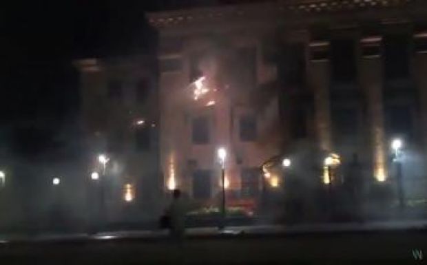 Újabb támadás érte Oroszország kijevi nagykövetségét