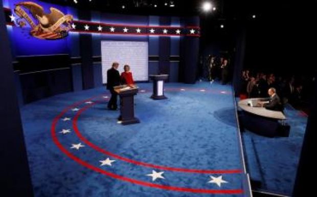 Küzdelmes volt Trump és Clinton történelmi tévévitája