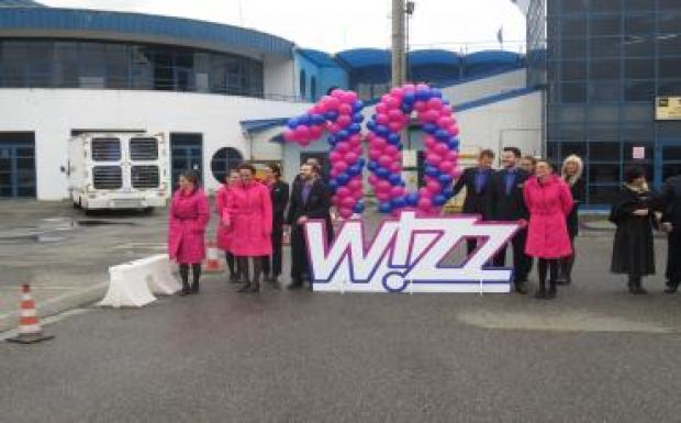Ünnepelt a Wizz Air: 10 éve Marosvásárhelyen