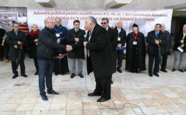 Kereskényi volt a melegházasság elleni tüntetés egyik szónoka